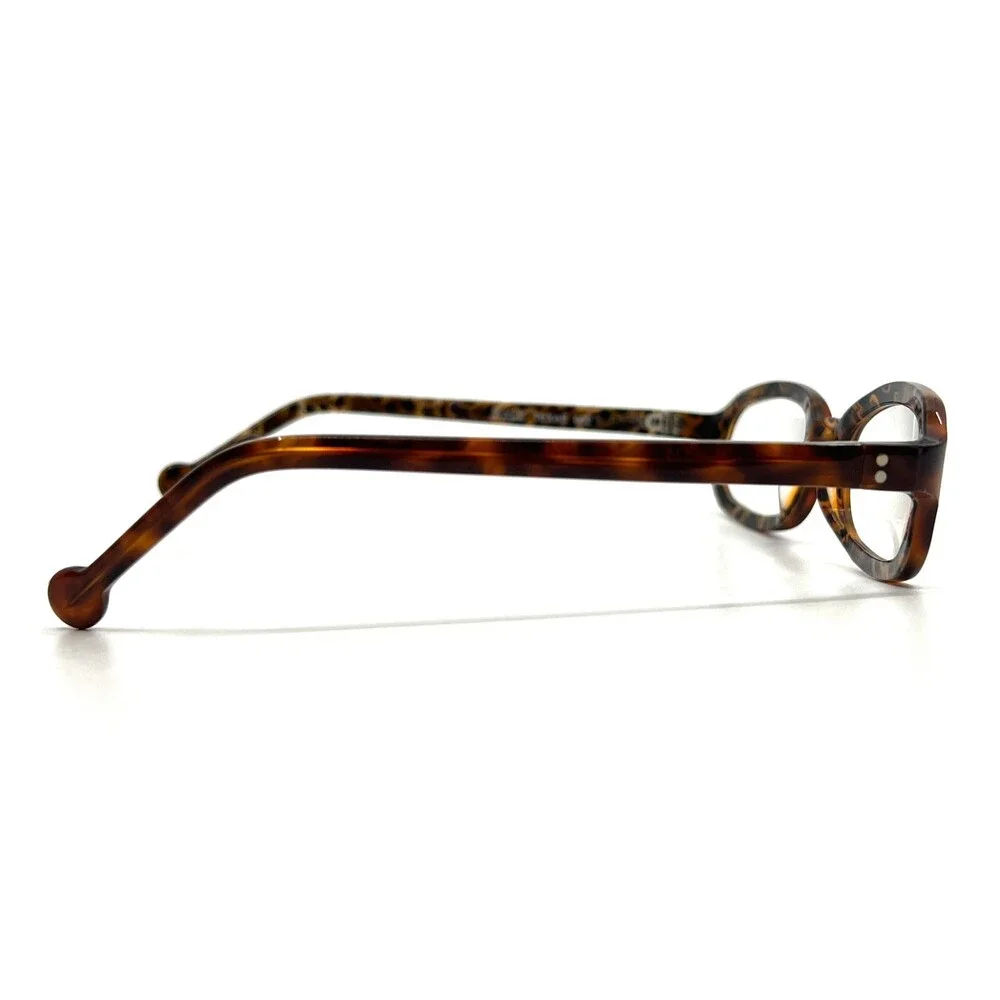 l.a.Eyeworks TEXAS 802 Eyeglasses Frames Tortoise Round Oval Full Rim 48-20-120